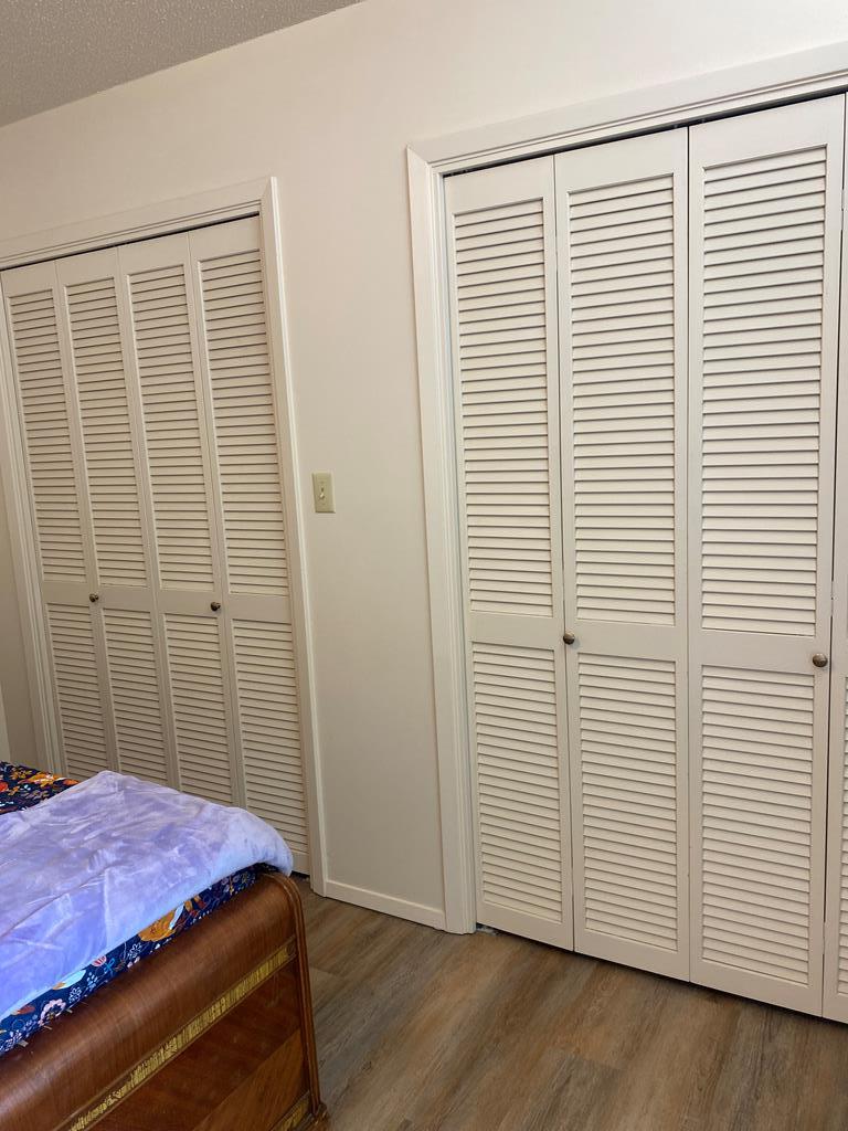 BEDROOM 2 WITH LARGE CLOSETS